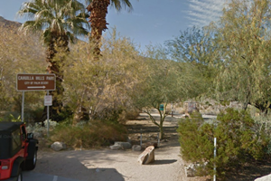 dog park at cahuilla hills park in indian wells, california